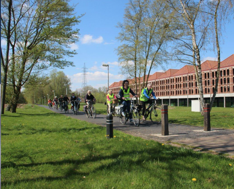 Focus op Hoog Kortrijk: een biografie op de fiets